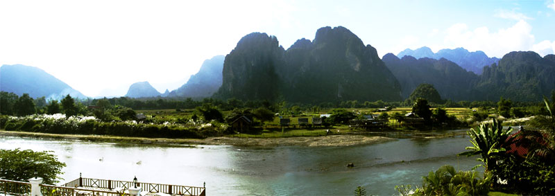 Vang Vieng Namson River